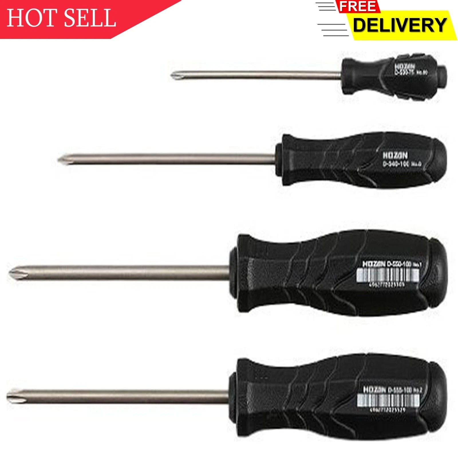 Hozan Hozan JIS-4 JIS Screwdriver Set (3rd Gen)