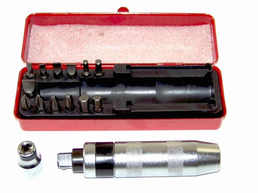 Heavy Duty 14 pc 1/2" Drive Impact Driver Set Screw Remover Tightener Reversible