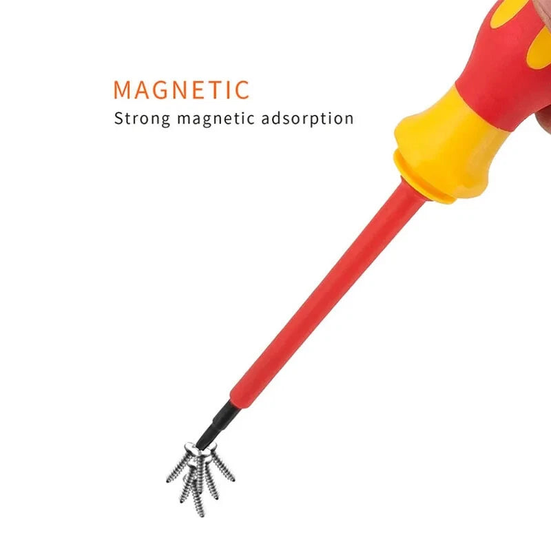 Insulated Screwdriver Set Screw Driver Bits Home Repair Electrician Hand Tools