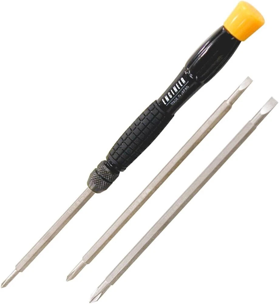 New ENGINEER PRECISION SCREWDRIVER WITH BIT SET DK-13 from Japan