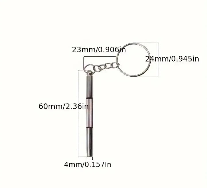 Precision Screwdriver Eyeglass Watch Repair Hex/Philips/Flat 5 PCs screwdriver