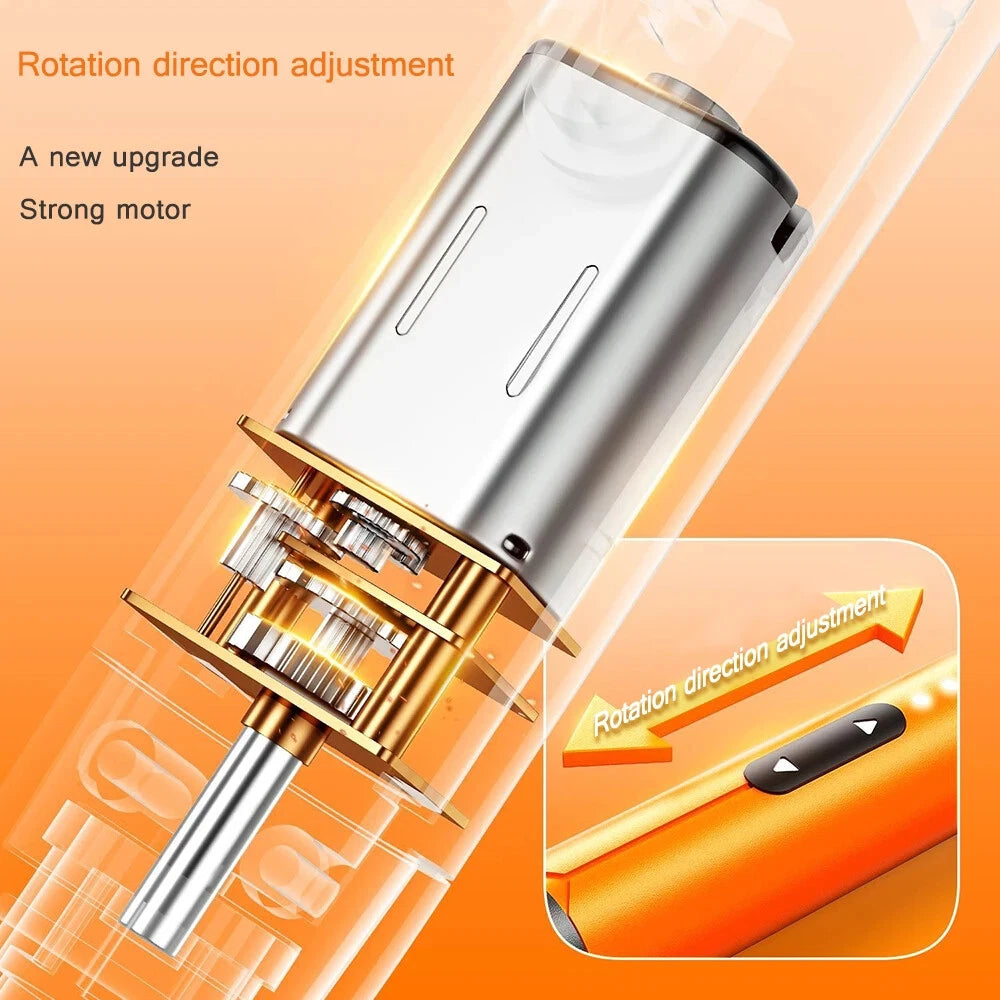 Electric Screwdriver Set Precision Power Tool Kit Rechargeable Wireless Bits