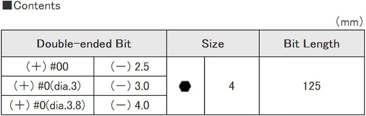 New ENGINEER PRECISION SCREWDRIVER WITH BIT SET DK-13 from Japan