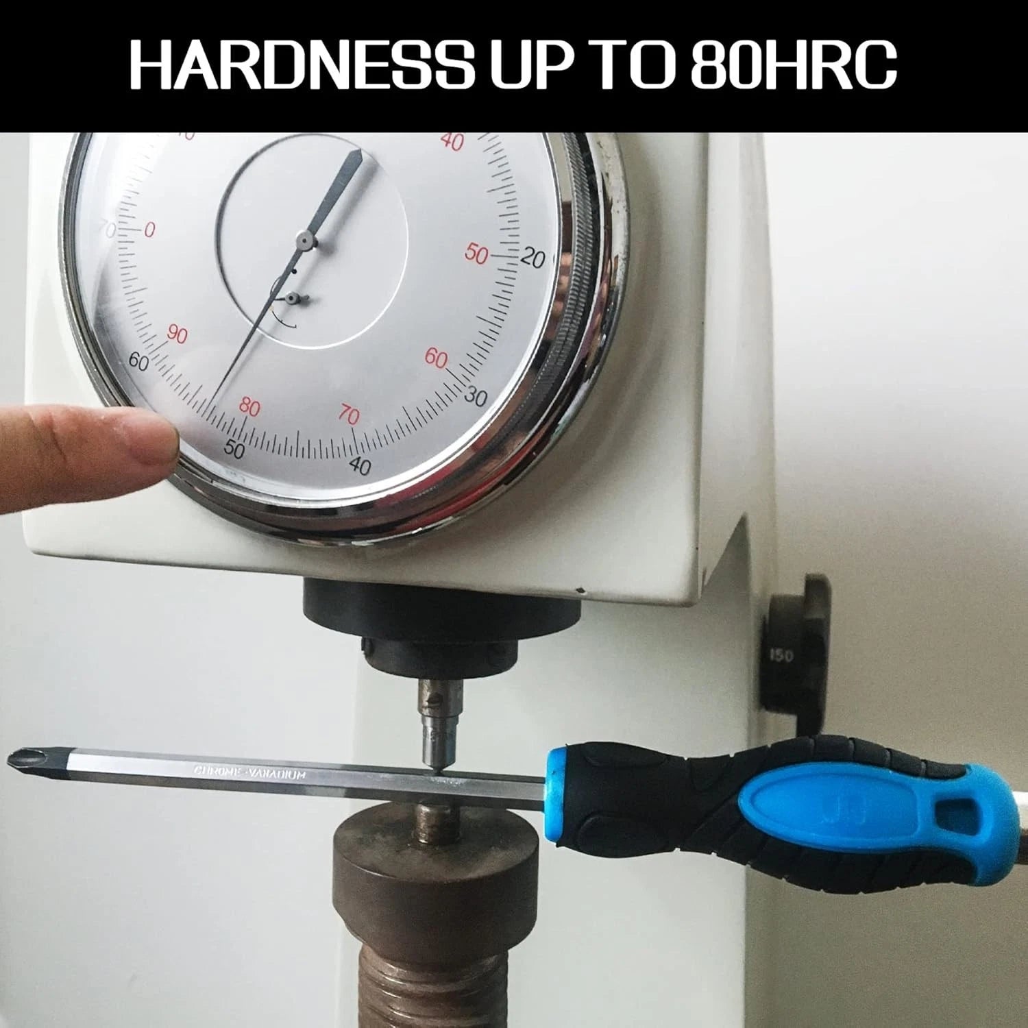 Go-Thru Heavy Duty Screwdriver Set: 12-Piece Chrome Vanadium Steel Tool Kit