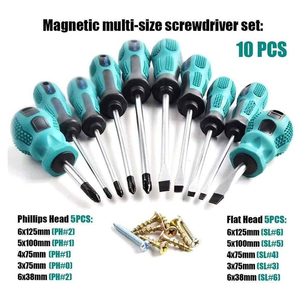 Precision Repair Tool Kit – Magnetic Phillips & Flathead Screwdrivers