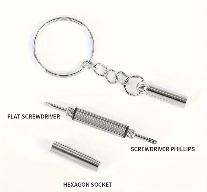 Precision Screwdriver Eyeglass Watch Repair Hex/Philips/Flat 5 PCs screwdriver