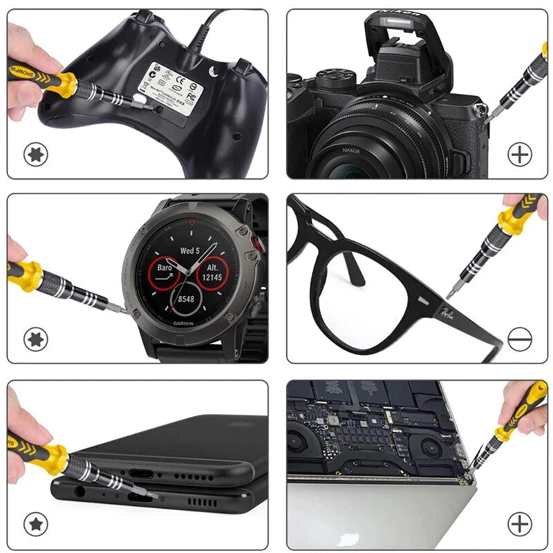 Mini Precision Screwdriver Set Magnetic,135/115 in 1 Electronic Repair Tool Kit