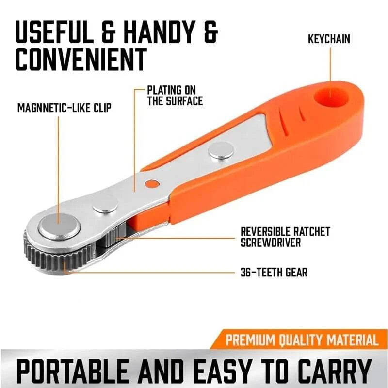 NEW Torx Bit Set w/ Ratchet Handle -13PC T6-T50 2" Bits - Perfect for Mechanics