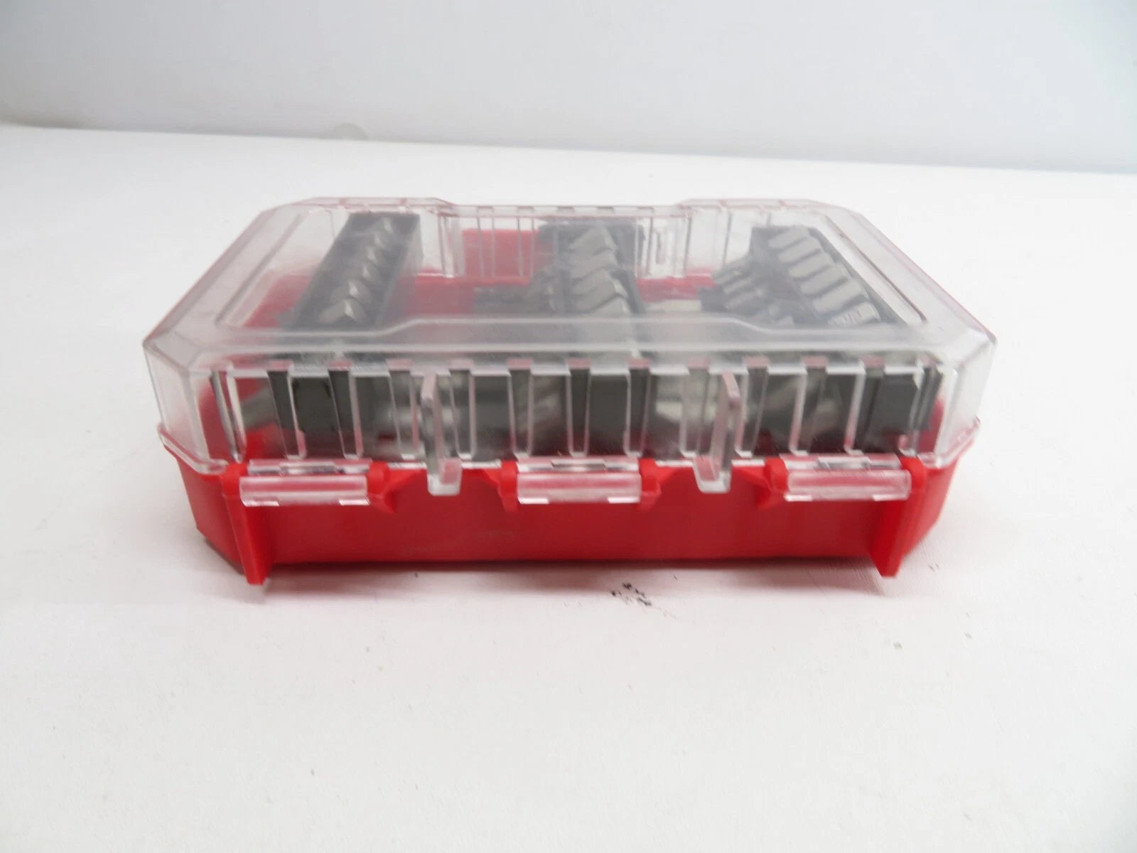 HYPER TOUGH 37 PIECE SCREWDRIVER BIT SET W/ CASE - MISSING 3 PIECES - USED **