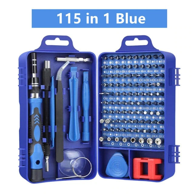 Mini Precision Screwdriver Set Magnetic,135/115 in 1 Electronic Repair Tool Kit