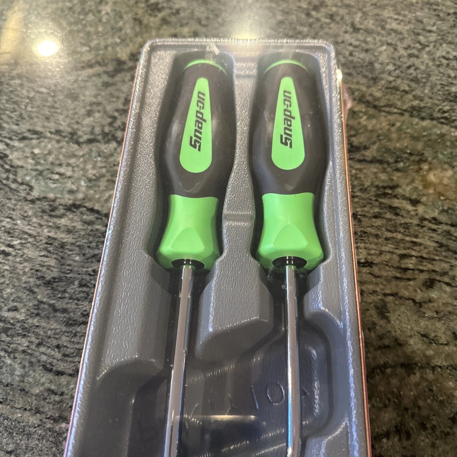 Snap-on sgrht2bg 2 pc radiator hose pick set green sealed