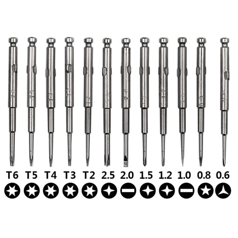 Screwdriver Set Professional Magnetic Repair Tool Kit for Electronics 13 in