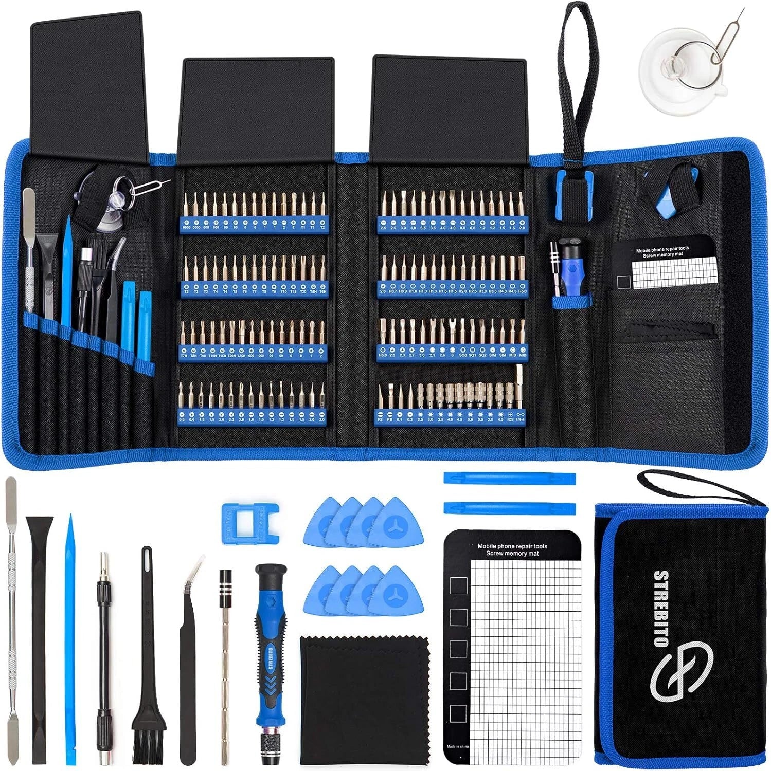 Electronics Precision Screwdriver Sets 142-Piece with 120 Bits Magnetic Repai...