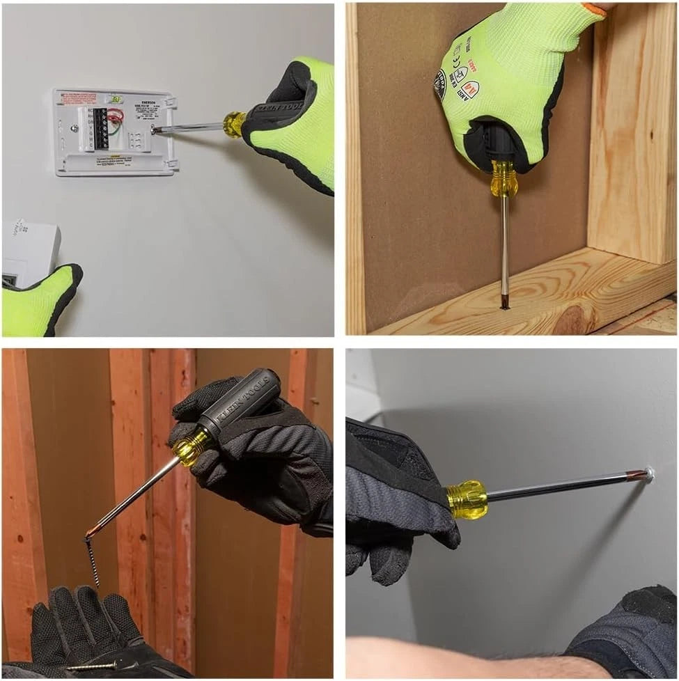 Professional Quality 6-Piece Screwdriver Set - Comfort Grip & Precision Tips