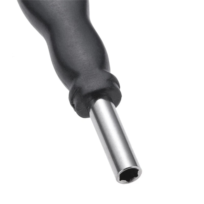 Bit Driver Handle,4 Pieces 1/4 Inch Bit Driver Magnetic Screwdriver Bit Driver