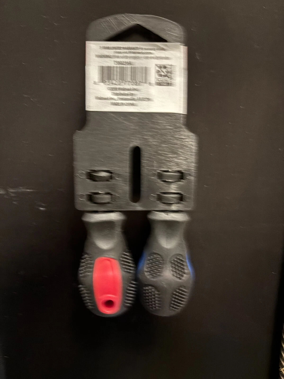 Hyper Tough Stubby Screwdriver 2 Piece Set Short Cushion Grip Handles Hand Tools