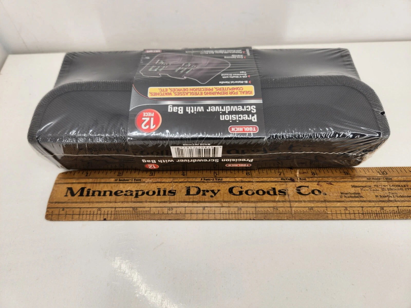 Sealed TOOLRICH 12 Piece Precision Screwdriver With Bag #DR71872 Brand New