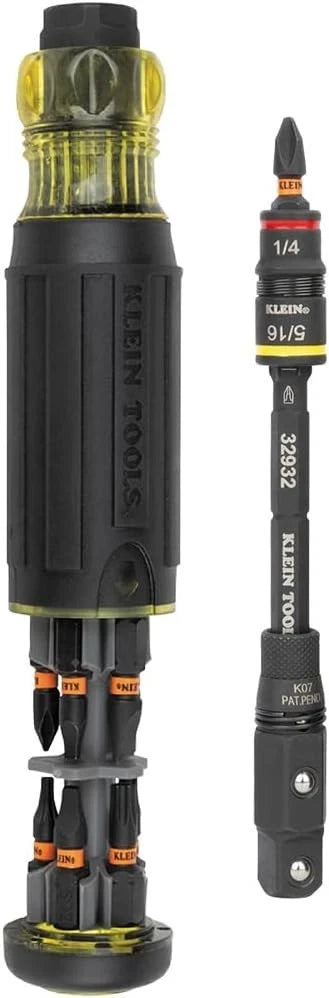 Klein Tools 32516HD KNECT 16-In-1 Impact-Rated Hybrid Screwdriver/Nut Driver