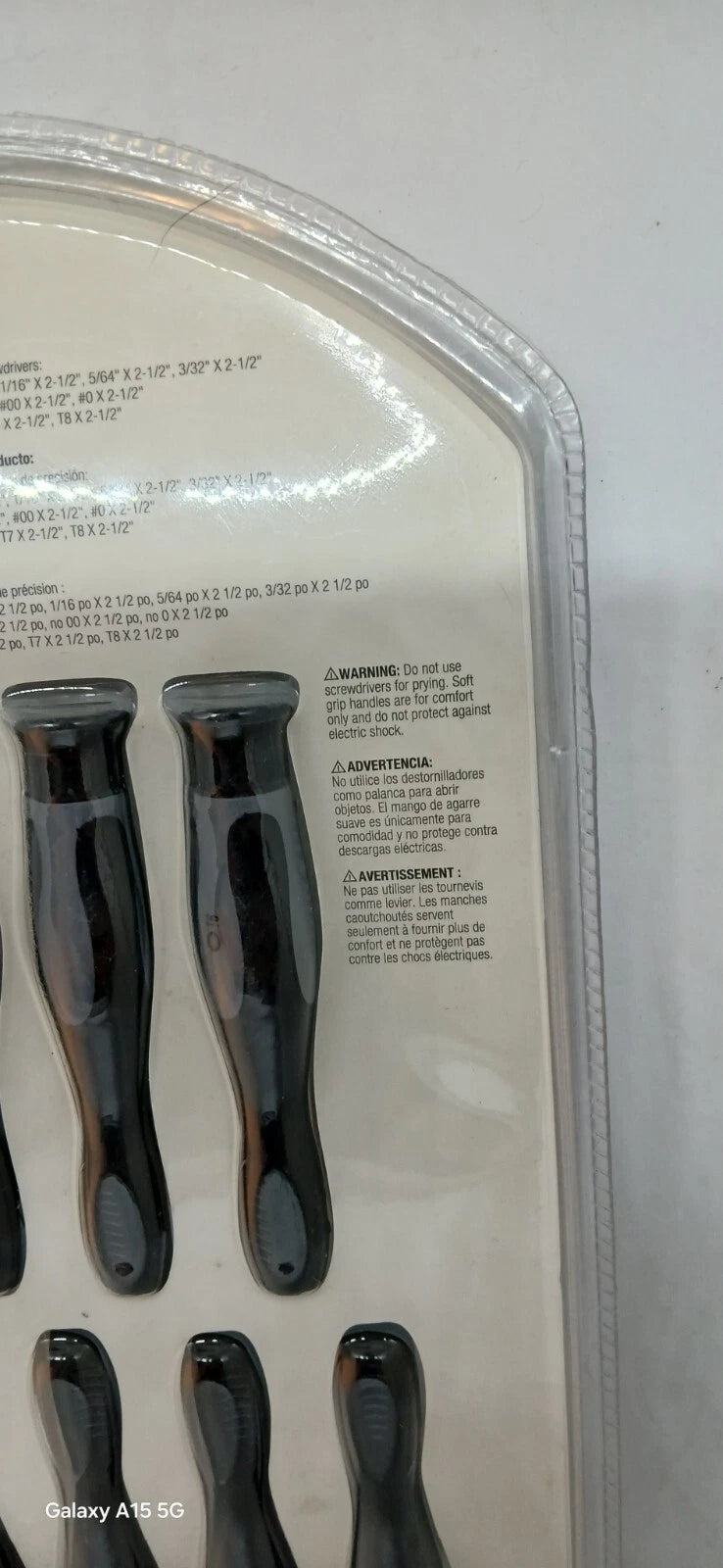 TEQ Correct - 10 Pc Precision Screwdriver Set - Phillips Slotted Torx - TQ416