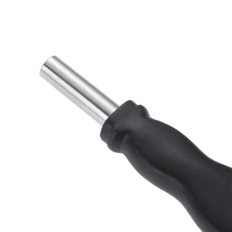 Bit Driver Handle,4 Pieces 1/4 Inch Bit Driver Magnetic Screwdriver Bit Driver