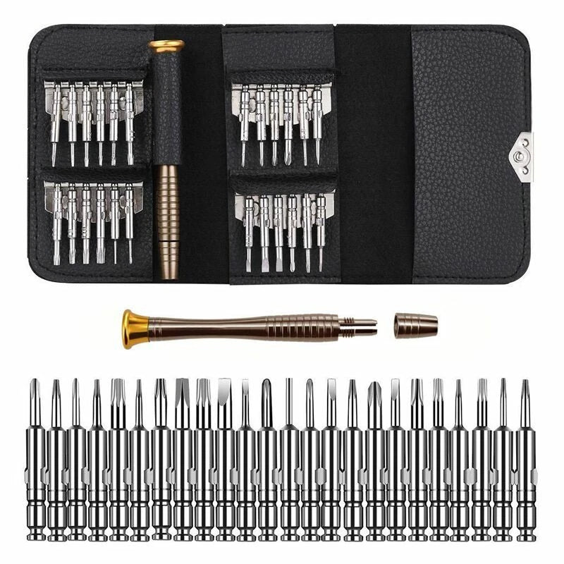 Mini Repair Screwdriver Bit Set 25 In1 Magnetic Craftsman Torx Tool Kit Set Fix