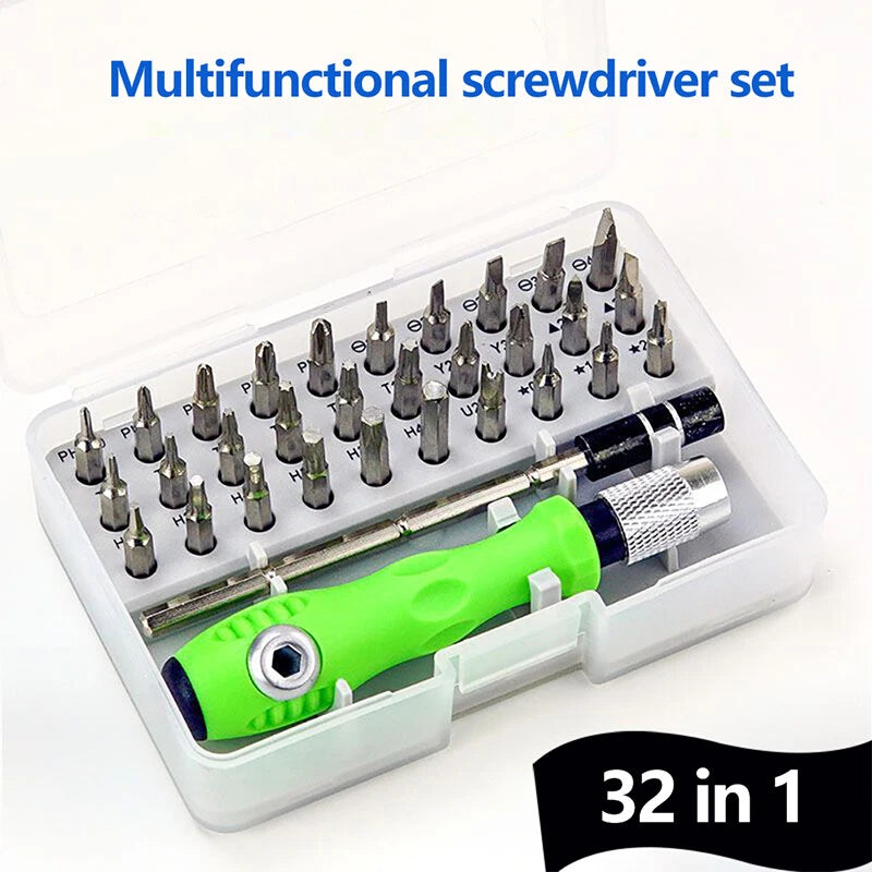 Creative 32 In 1 Screwdriver Set Precision Mini Magnetic Screwdriver Bits KLI