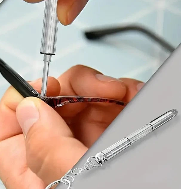 Precision Screwdriver Eyeglass Watch Repair Hex/Philips/Flat 5 PCs screwdriver