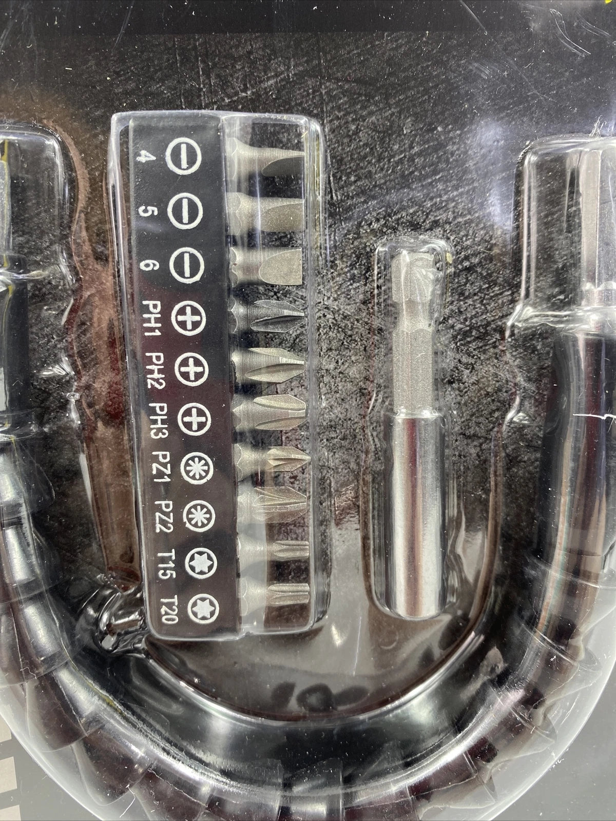 Sterling Tools Bendable Screwdriver Set with 10 Bit Styles