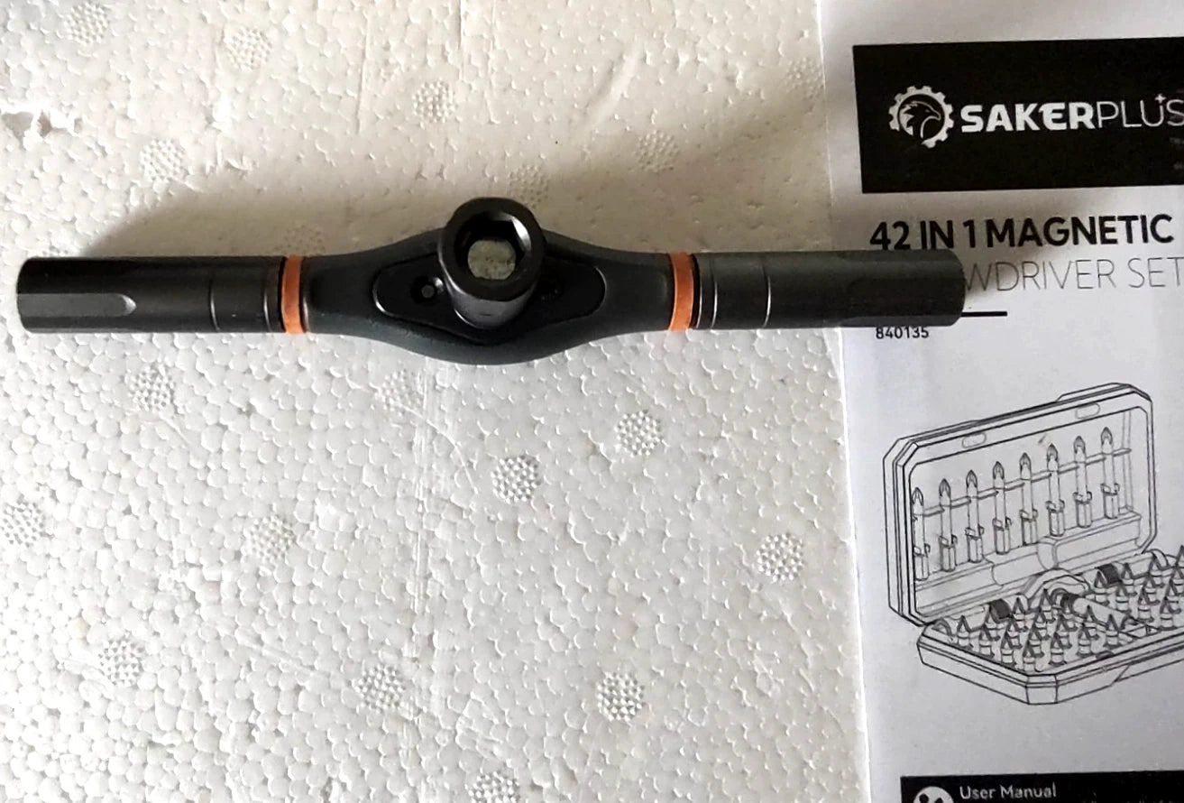 NEW Saker Plus 42 Multi-Purpose Magnetic Ratchet Set Model DS01-SCSR42-01-RD