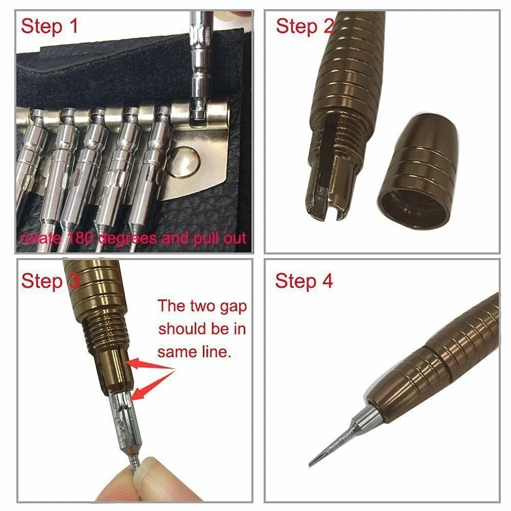 Mini Repair Screwdriver Bit Set 25 In1 Magnetic Craftsman Torx Tool Kit Set Fix