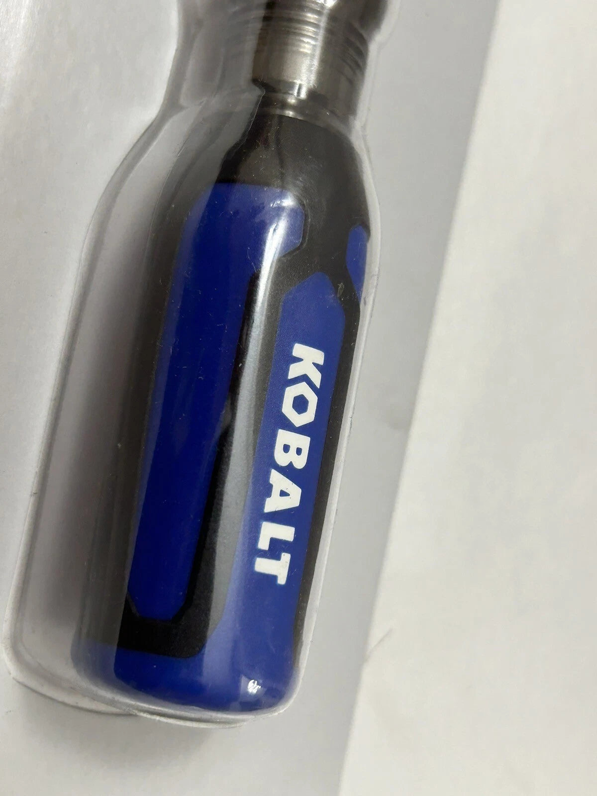 New Kobalt 6 in 1 Multi-Bit Screwdriver Chrome Plated Phillips and Flat (SH6)