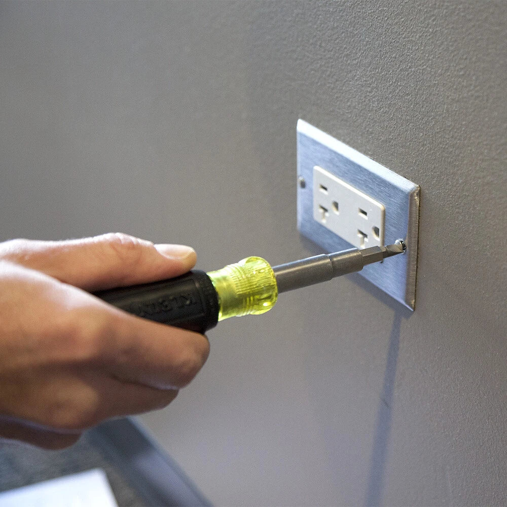 Klein Tools 32500 11-in-1 Multi-Bit Screwdriver / Nut Driver, Multi-Purpose