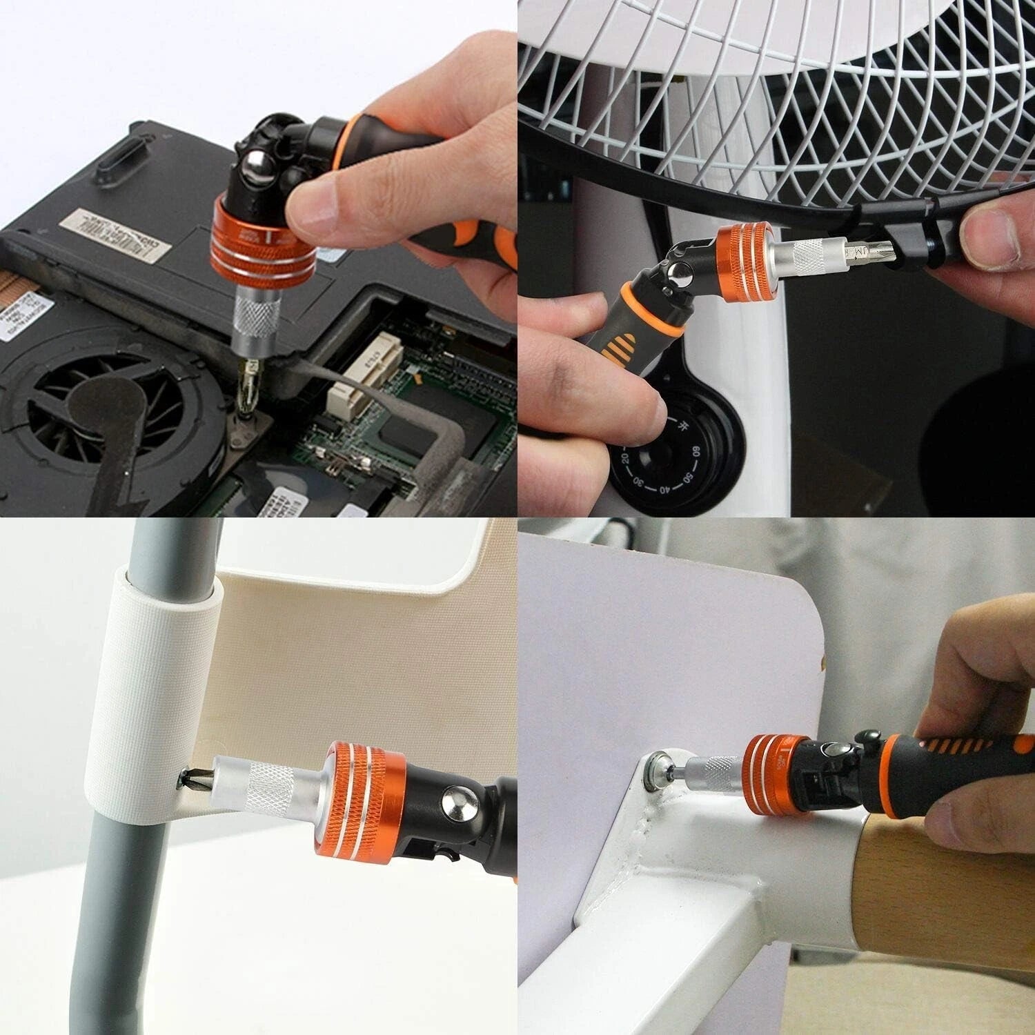 Precision Ratchet Screwdriver Set, JAKEMY 69 6111 - 69 in 1, 6111 - 69 1