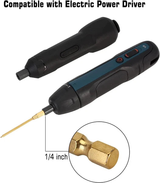 INJORA 8 in 1 RC Hex Screwdriver Nut Driver & Phillips Screwdriver Tool Set, 1/4