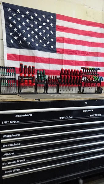 Tabletop Screwdriver tool Organizer holder Display Wera kraftform Micro hex torx