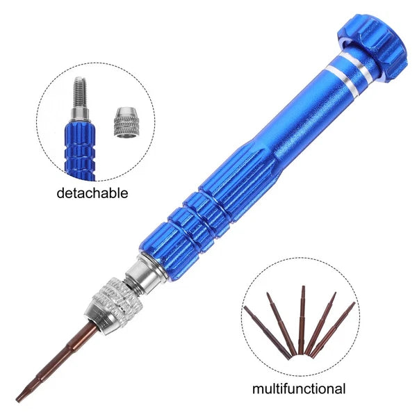 Screwdriver Repair Tool Eyeglass Kit with Screws Glasses Tools Adjust