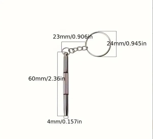 Precision Screwdriver Eyeglass Watch Repair Hex/Philips/Flat 5 PCs screwdriver