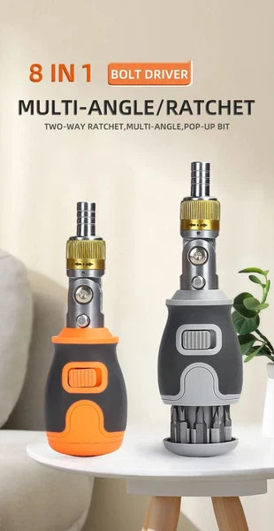 Mini Ratchet Screwdriver Precision Multi Magnetic S2 Bit Household Multi-purpose