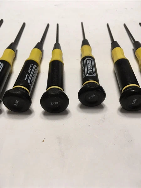 General Tool Piece ball hex Precision Screwdriver 10 pc set NEW!