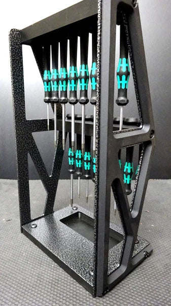 Tabletop Screwdriver tool Organizer holder Display Wera kraftform Micro hex torx