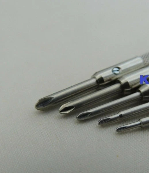 HOROTEC 01.418 ASSORTMENT OF 5 SCREWDRIVERS WITH PHILLIPS BLADE SWISS