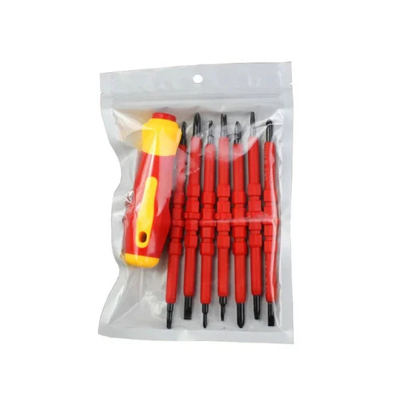 Insulated Screwdriver Set Screw Driver Bits Home Repair Electrician Hand Tools
