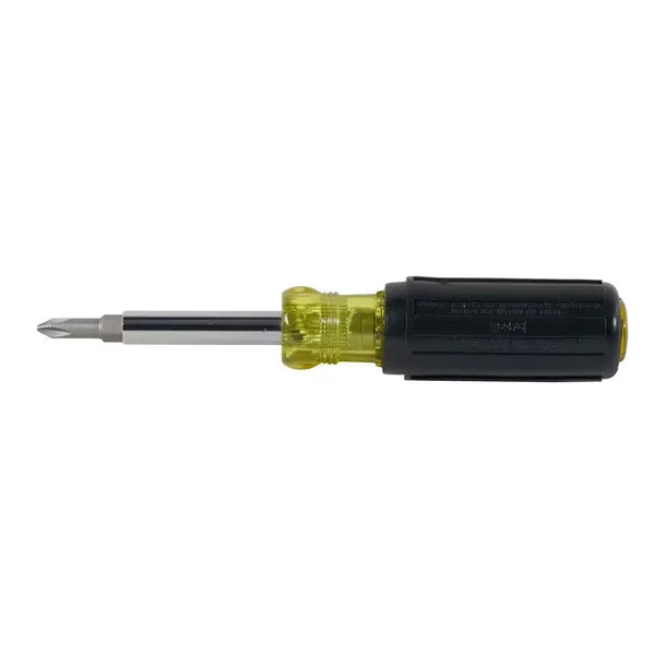 Klein Tools 32476 Multi-Bit Screwdriver / Nut Driver 5-in-1 Phillips Slotted NEW