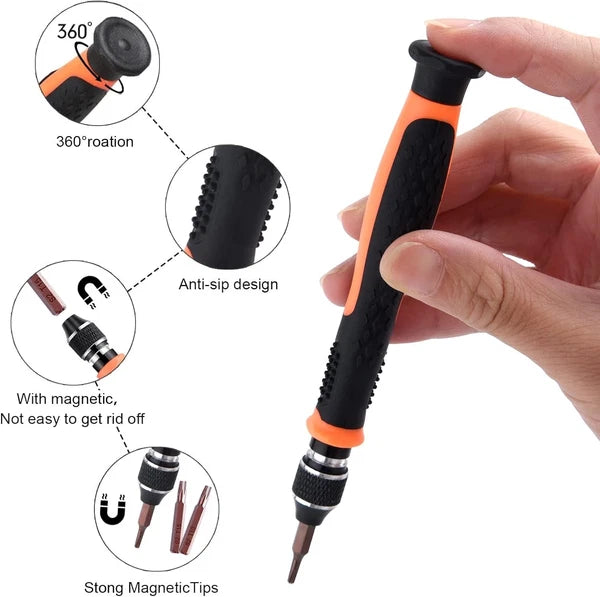 ASTARON 10 in 1 Torx Screwdriver Set with T2 T3 T4 T5 T6 T7 T8 T9 T10 T15 Inter