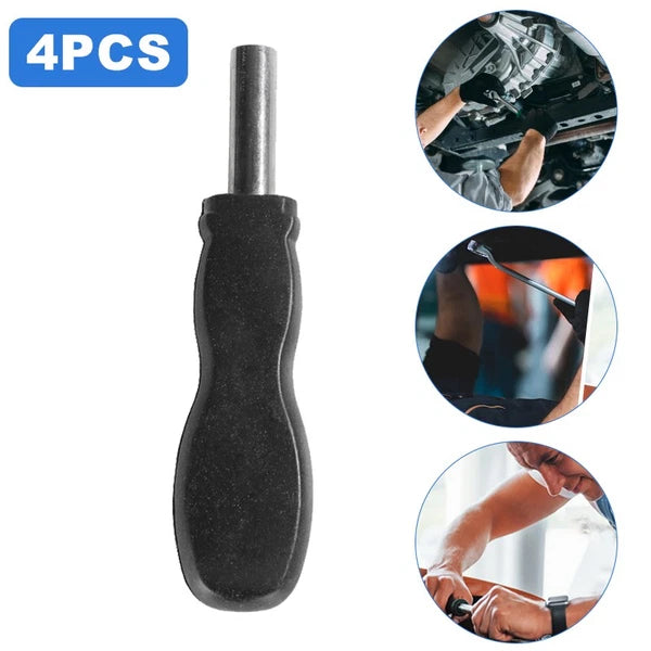 Bit Driver Handle,4 Pieces 1/4 Inch Bit Driver Magnetic Screwdriver Bit Driver