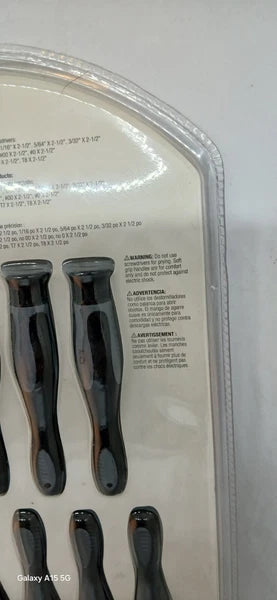 TEQ Correct - 10 Pc Precision Screwdriver Set - Phillips Slotted Torx - TQ416