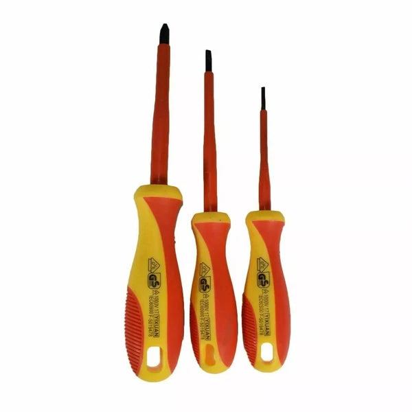 Quality 11PC Electricians Screwdriver Set Tool Electrical Fully Insulated & Case