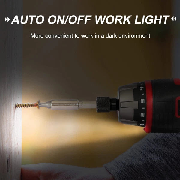 Electric Screwdriver Set Rechargeable 4V Cordless Screwdriver Kit with 44pcs ...