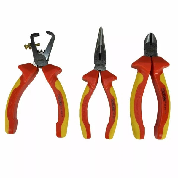 Quality 11PC Electricians Screwdriver Set Tool Electrical Fully Insulated & Case