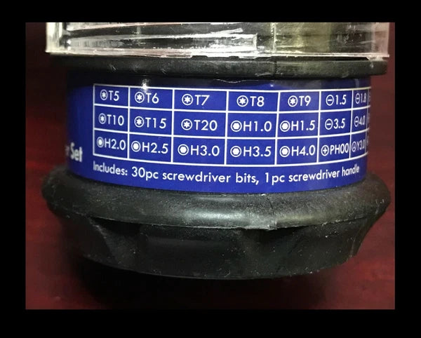 SCREWDRIVER SET REPAIR KIT ~ REAL WORK TOOLS ~ ALL-IN-ONE ~ POCKET SET